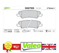 Genuine Valeo Rear Brake Pad Set for Kia PICANTO 11-17 58302-G6A00