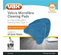Genuine VAX Microfibre Cleaning Pads Type 1 - 1-1-131448-00 for Bare Floor Pro, S2S/S2ST & Duet Master