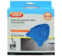 Genuine Vax S86-SF-B S86-SF-C S86-SF-P S86-SF-T Steam Cleaner Mop Hook and Loop Microfibre Cleaning Pad Covers (Pack of 2)