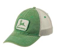 Genuine Vintage Mesh Back Cap John Deere Green/Ivory Adult Hat Birthday Gift