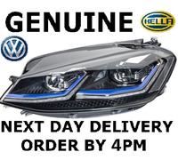 GENUINE VW Golf GTE MK7.5 LED Hella Headlight Passenger Left Side 2017-20