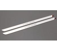 Genuine VW Tiguan 2024-on front door sill protectors (aluminium) 571071303