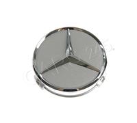 Genuine Wheel Center Hub Cap Star Silver Chrome Cover MERCEDES B66470202