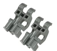 Genuine Whirlpool Dishwasher Basket Bearing Plastic Clip Pack 2