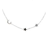 Genuine Women Maxi Necklace Collares Chain Necklace Simple Connector No High Polished Shiny Delicate Charm Necklace