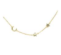 Genuine Women Maxi Necklace Collares Chain Necklace Simple Connector No High Polished Shiny Delicate Charm Necklace