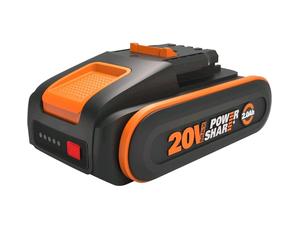 Genuine Worx 2.0Ah 20V MAX High Capacity Battery WA3639 With Charge indicator