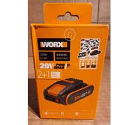 Genuine Worx WA3639 PowerShare 20V 2.0Ah Li-ion Charge Indicator Battery Pack