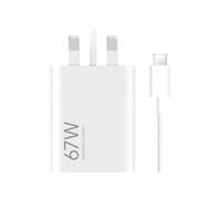 Genuine Xiaomi MDY-12-EG Charger 67W Fast Charging UK Plug Adapter Turbo Cable