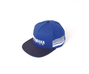 Genuine Yamaha 2024 Racing Snapback Flat Peak Paddock Blue Adult Cap