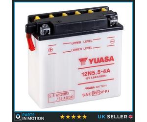 Genuine Yuasa 12N5.5-4A High Power Bike Motorbike Motorcycle Battery 12N5.54A