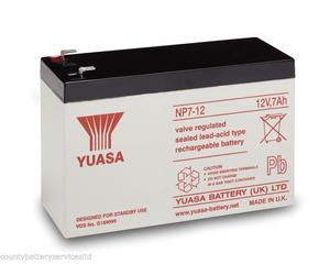 GENUINE YUASA 12V 7AH Battery Toy Car Electric Bike Feber Peg Perego Injusa