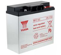 GENUINE Yuasa NP17 12i VDS Compatible With Hawker Enersys Genesis NP18 12R, Lead Acid, 12 V