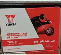 Genuine Yuasa YB4L-B High Power Bike Motorbike Motorcycle Battery YB4L-B