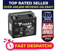 Genuine Yuasa YTX12-BS High Power AGM GEL Motorbike Motorcycle Battery YTX12BS
