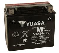 Yuasa Ytx20-bs Agm Battery Silver unisex