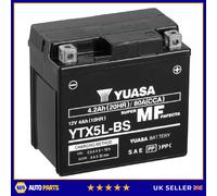 Genuine Yuasa YTX5L-BS High Power AGM GEL Motorbike Motorcycle Battery YTX5LBS