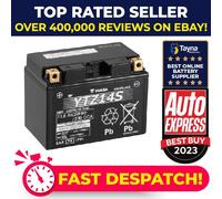Genuine Yuasa YTZ14S High Power AGM GEL Motorbike Motorcycle Battery YTZ14-BS