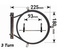 Genuine Zanussi Aeg Tricity Electrolux Fan Oven Cooker Element 2500W 3117704001