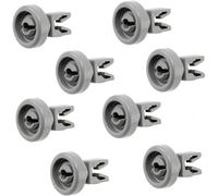 Genuine Zanussi Dishwasher Upper Basket Wheels Packet 8 50286967000