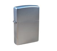 Genuine Zippo 205 Regular Satin Chrome Refillable Windproof Lighter Long Lasting
