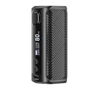 GenuineEleaf iStick i80 Vape Mod - E Cigarette MTL & DTL Mod, 3000mAh Built-In Battery, 1-80W Adjustable Output, Multiple Modes E Cig - No Nicotine (Black)