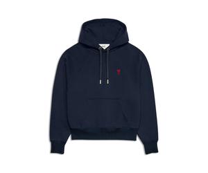 GENUNIE Unisex Ami Navy Blue Cotton Classic Jersey Hoodie BFUSW235.730