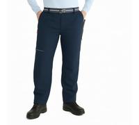 Genus Gardenwear 3-Season Men's Premium Showerproof Gardening Trousers, Heavy Duty Outdoor Work Cargo Pants in Midnight Blue with Padded Knee & Multi-Pocket - 30R