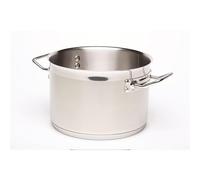 Genware 1124-07 Stew Pan Without Lid, 7.2L Capacity, 24 cm Diameter, 16 cm Height