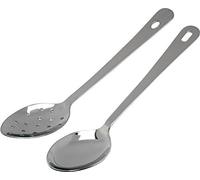 Genware 12" Stainless Steel Serving Spoon with Hanging Hole, 30.5cm / 12" (L) Sold in Singles