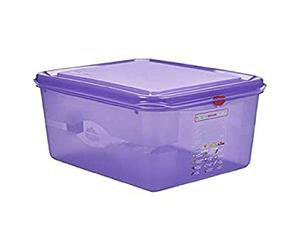 Genware 12480AL Pro Colour Coded Container 1/2/10 L-Purple