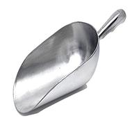 Genware 202-10 Aluminium Scoop, 57oz Capacity, 10 inches Length