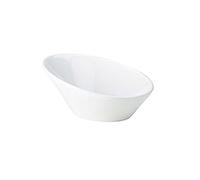 Genware 366021 Royal Oval Sloping Bowl, 21 cm Length, Pack of 6
