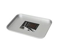 Genware 51-165 Aluminium Oven Baking Sheet, 420mm Length, 305mm Width, 20mm Height