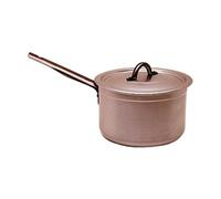 Genware 707-16 Saucepan with Lid, 2L Capacity, 16 cm Diameter