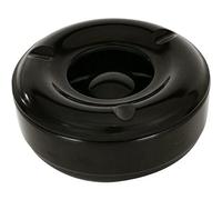 Genware AT-WIND Ashtray, Windproof Melamine, Base and Lid, 5.75"