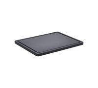 Genware BB3226BK Non Slip Bar Board, 32.5 cm x 26.5 cm x 1.4 cm, Black