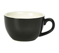 Genware Bowl Shaped Cup Black 6oz/170ml, Single