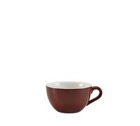GenWare Bowl Shaped Matt Brown Porcelain Cup 17.5cl (1 x 6)