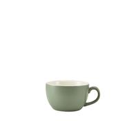 GenWare Bowl Shaped Matt Sage Porcelain Cup 17.5cl (1 x 6)