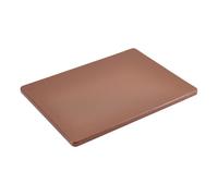 GenWare Chopping Board Plastic Brown Low Density Polyethylene 18 x 12 x 0.5"