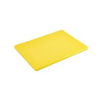GenWare Chopping Board Yellow Plastic-Low Density Polyethylene 18 x 12 x 0.5"