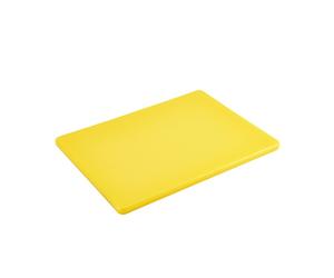 GenWare Chopping Board Yellow Plastic-Low Density Polyethylene 18 x 12 x 0.5"