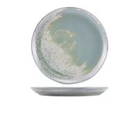 Genware CP-PSF27 Terra Porcelain Coupe Plate, Seafoam, 275mm Diameter, 30mm Height, Pack of 12