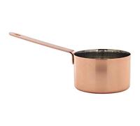 Genware DG898 Mini Copper Saucepan 7.2 x 4.7cm