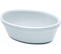 Genware F20-W Royal Oval Pie Dish, 16 cm, White (Pack of 6)