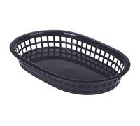 GenWare Fast Food Basket Black 27.5 x 17.5cm, FFB27-B, Pack of 6