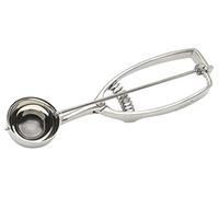 Genware G12 Stainless Steel Ice Cream Portioner with Spring Loaded Handle, 12 Size