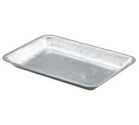 Genware Galvanised Steel Serving Tray 20cm / 8inch x 1(Single)