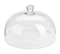 Genware GCC30 Cake Stand Cover, Glass, 29.8 cm x 19 cm